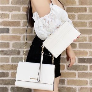 NWT Michael Kors Crossbody with wristlet